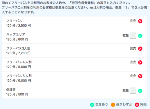 トンデミWEB予約