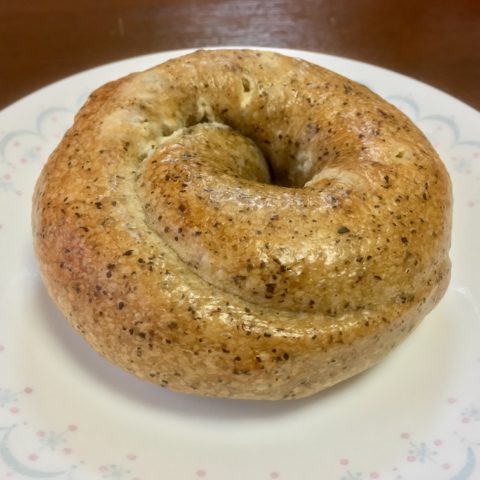 まるなかベーグルの紅茶ベーグル