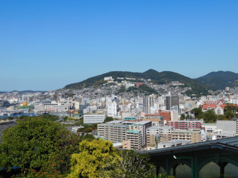 グラバー園からの長崎の街