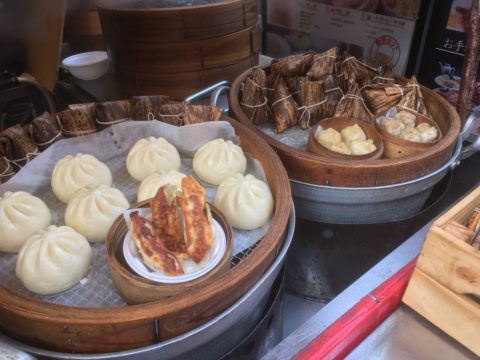 神戸中華街のちまきとか肉まん・餃子