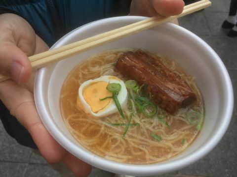 神戸中華街の角煮ラーメン